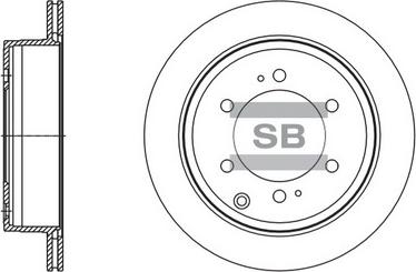 Hi-Q SD4076 - Brake Disc autospares.lv