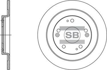 Hi-Q SD4115 - Brake Disc autospares.lv