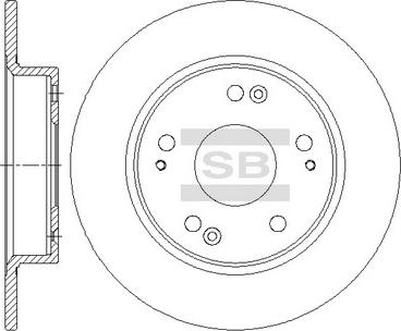 Hi-Q SD4118 - Brake Disc autospares.lv