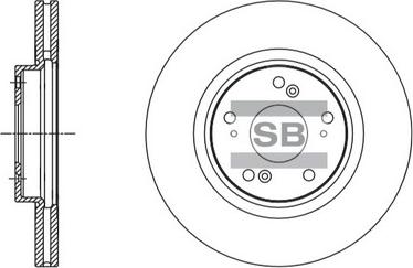 Hi-Q SD4112 - Brake Disc autospares.lv