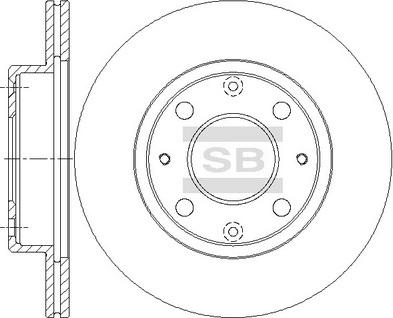 Hi-Q SD4130 - Brake Disc autospares.lv