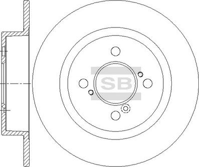 Hi-Q SD4814 - Brake Disc autospares.lv