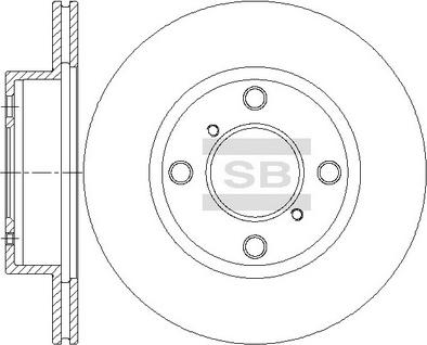 Hi-Q SD4812 - Brake Disc autospares.lv