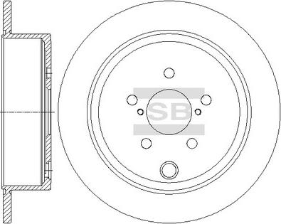 Hi-Q SD4706 - Brake Disc autospares.lv