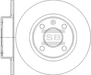 Hi-Q SD5122 - Brake Disc autospares.lv