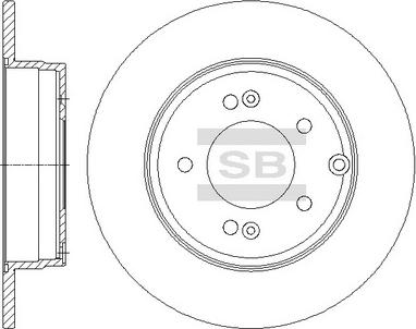 Hi-Q SD1099 - Brake Disc autospares.lv