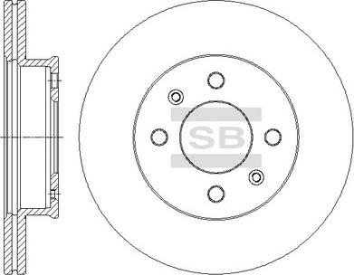 Hi-Q SD1090 - Brake Disc autospares.lv