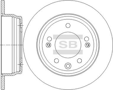 Hi-Q SD1081 - Brake Disc autospares.lv