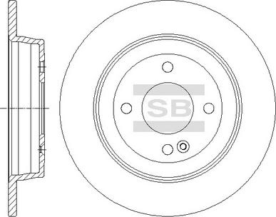 Hi-Q SD1087 - Brake Drum autospares.lv