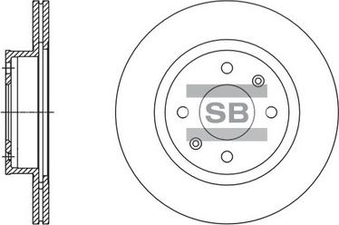 Hi-Q SD1140 - Brake Disc autospares.lv