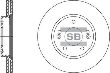 Hi-Q SD1135 - Brake Disc autospares.lv