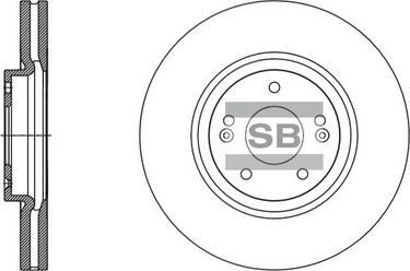 Hi-Q SD1132 - Brake Disc autospares.lv