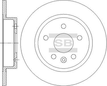 Hi-Q SD3044 - Brake Disc autospares.lv