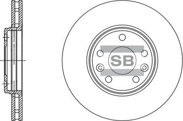 Hi-Q SD3057 - Brake Disc autospares.lv