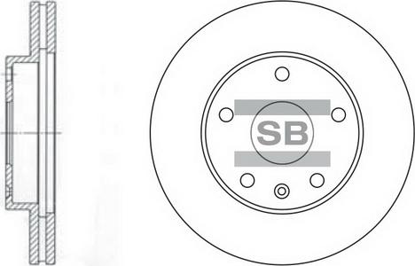 Hi-Q SD3006 - Brake Disc autospares.lv