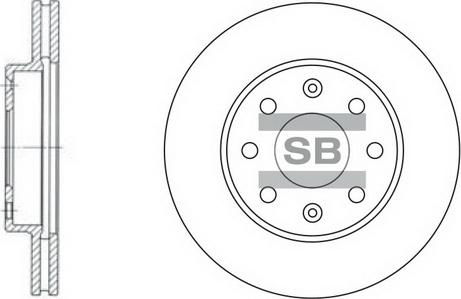 Hi-Q SD3001 - Brake Disc autospares.lv