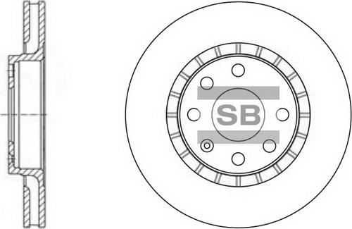 Hi-Q SD3003 - Brake Disc autospares.lv