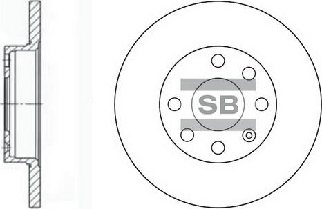 Hi-Q SD3018 - Brake Disc autospares.lv