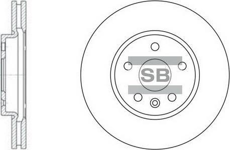 Hi-Q SD3031 - Brake Disc autospares.lv