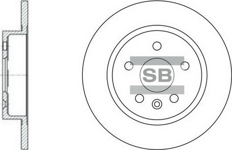 Hi-Q SD3032 - Brake Disc autospares.lv