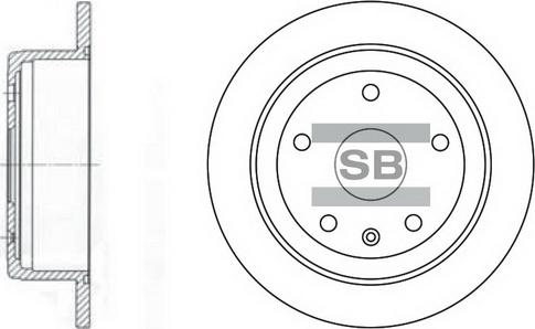 Hi-Q SD3022 - Brake Disc autospares.lv