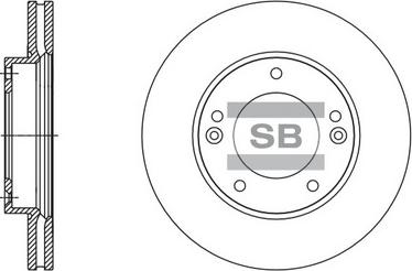 Hi-Q SD2067 - Brake Disc autospares.lv