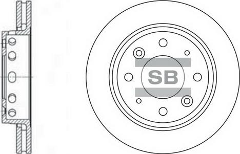 Hi-Q SD2006 - Brake Disc autospares.lv