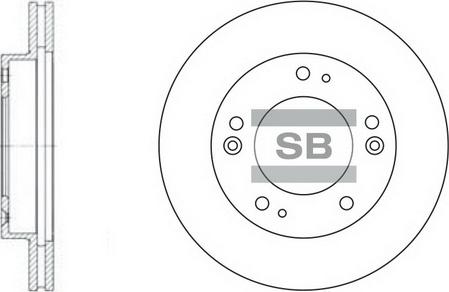 Hi-Q SD2019 - Brake Disc autospares.lv