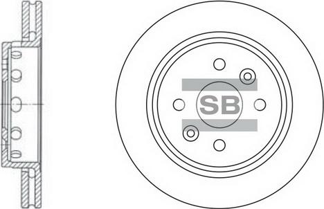 Hi-Q SD2016 - Brake Disc autospares.lv