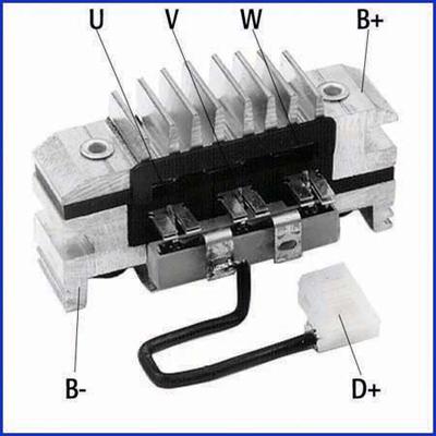 Hitachi 139581 - Rectifier, alternator autospares.lv