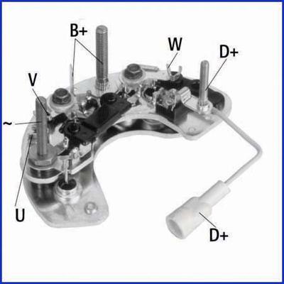 Hitachi 139632 - Rectifier, alternator autospares.lv