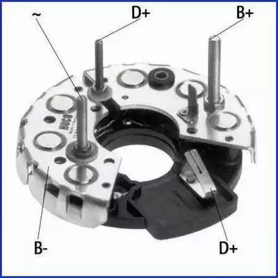 Hitachi 139114 - Rectifier, alternator autospares.lv