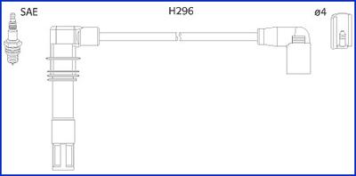 Hitachi 134797 - Ignition Cable Kit autospares.lv