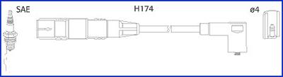 HITACHI 134787 - Ignition Cable Kit autospares.lv