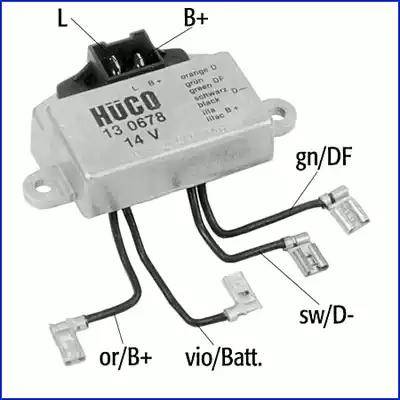 Hitachi 130678 - Voltage regulator, alternator autospares.lv