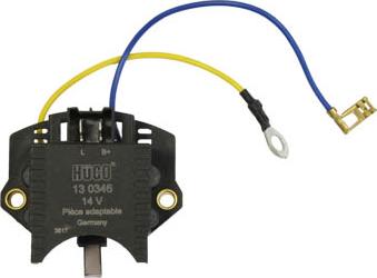 Hitachi 130346 - Voltage regulator, alternator autospares.lv