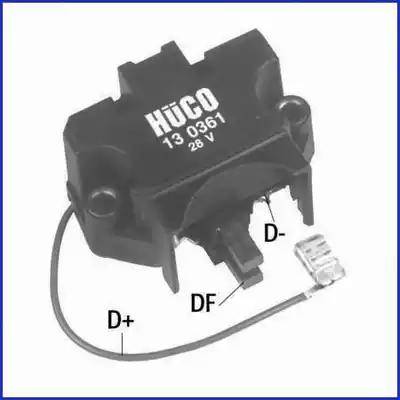 Hitachi 130361 - Voltage regulator, alternator autospares.lv