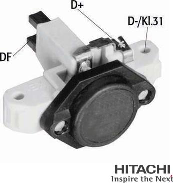 Hitachi 2500551 - Voltage regulator, alternator autospares.lv