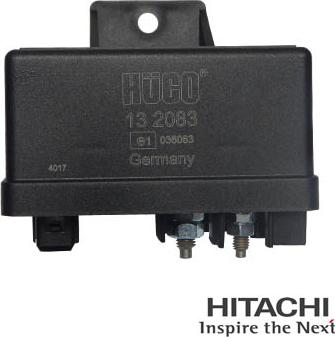 Hitachi 2502083 - Relay, glow plug system autospares.lv