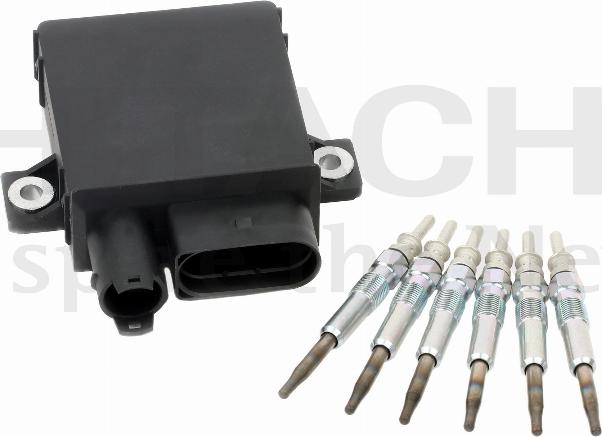 Hitachi 2502303 - Relay, glow plug system autospares.lv