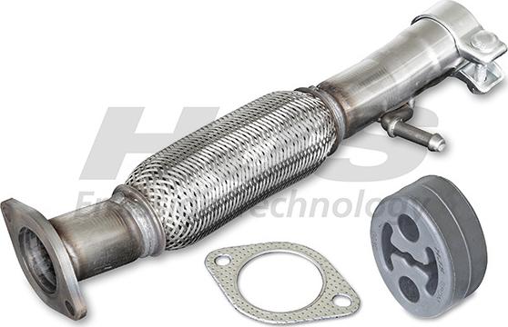HJS 91 32 1176 - Repair Pipe, middle silencer autospares.lv