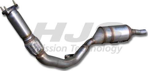 HJS 93 11 2004 - Retrofit Kit, catalyst / soot particulate filter (combi-system autospares.lv