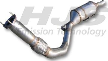 HJS 93 11 2008 - Retrofit Kit, catalyst / soot particulate filter (combi-system autospares.lv