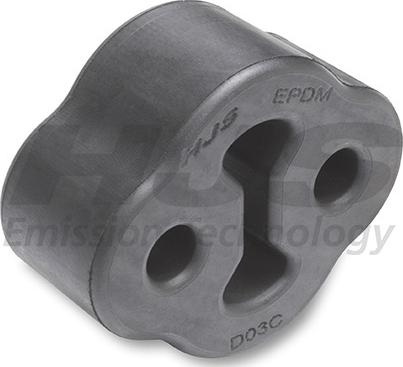 HJS 83 44 7436 - Holding Bracket, silencer autospares.lv