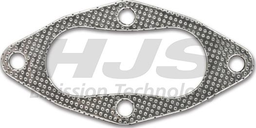 HJS 83 11 1915 - Gasket, exhaust pipe autospares.lv