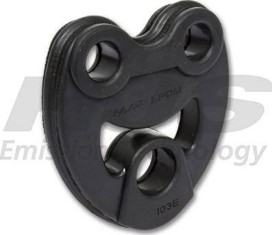 HJS 83 13 6436 - Holding Bracket, silencer autospares.lv