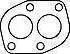 HJS 83 32 3097 - Gasket, exhaust pipe autospares.lv