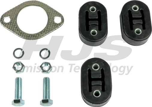 HJS 82 49 8394 - Mounting Kit, exhaust system autospares.lv