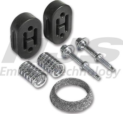 HJS 82 43 9000 - Mounting Kit, exhaust system autospares.lv