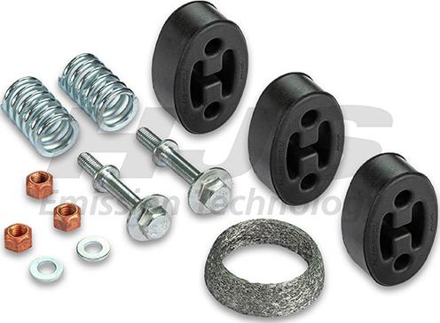 HJS 82 43 8176 - Mounting Kit, exhaust system autospares.lv